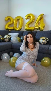 Alinity Nude Lingerie New Years Onlyfans Set Leaked 12968