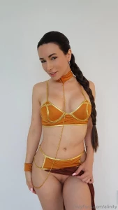 Alinity Nude Pussy Slave Leia Cosplay Onlyfans Set Leaked