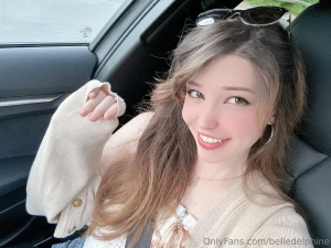 Belle Delphine Casual Car Selfies Onlyfans Set Leaked